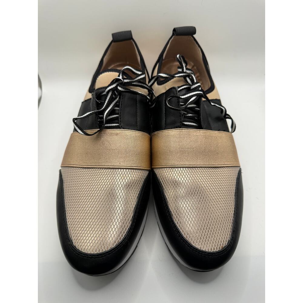 Steve Madden Men's Antics Sneaker in Black & Rose Gold